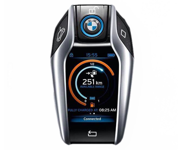 BMW Car Key Escaneo cámara 